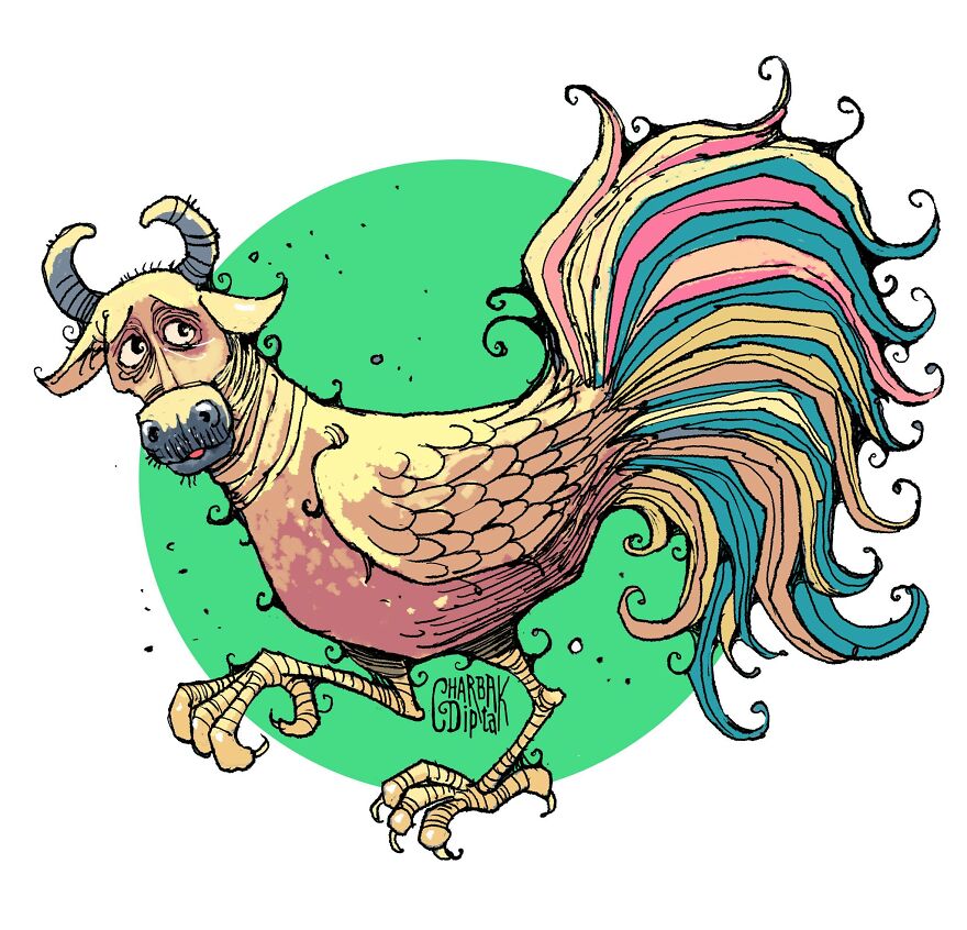 I Made Hybrid Animal Drawings (8 Pics) I Made Hybrid Animal Drawings (8 Pics)