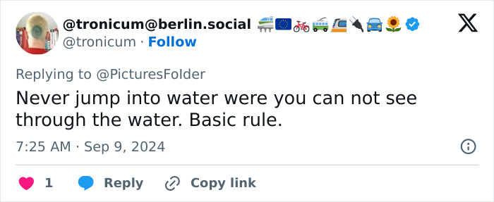 Man Jumps Off Cliff Into Water Hole And Completely Disappears, People Frantically Search For Him Man Jumps Off Cliff Into Water Hole And Completely Disappears, People Frantically Search For Him