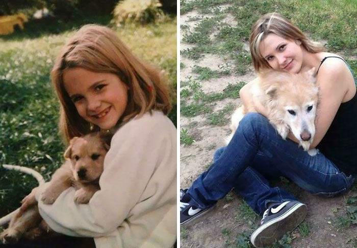 We’re Not Crying, You’re Crying: 50 People Share Adorable Then Vs. Now Pics With Their Pets We’re Not Crying, You’re Crying: 50 People Share Adorable Then Vs. Now Pics With Their Pets