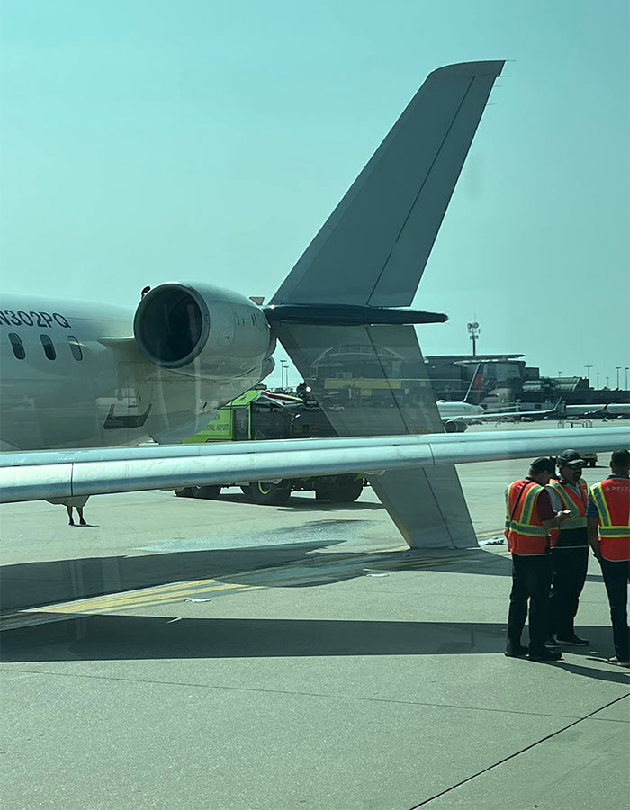 Two Delta Planes Collide With “Loud Bangs” On Atlanta Airport Runway