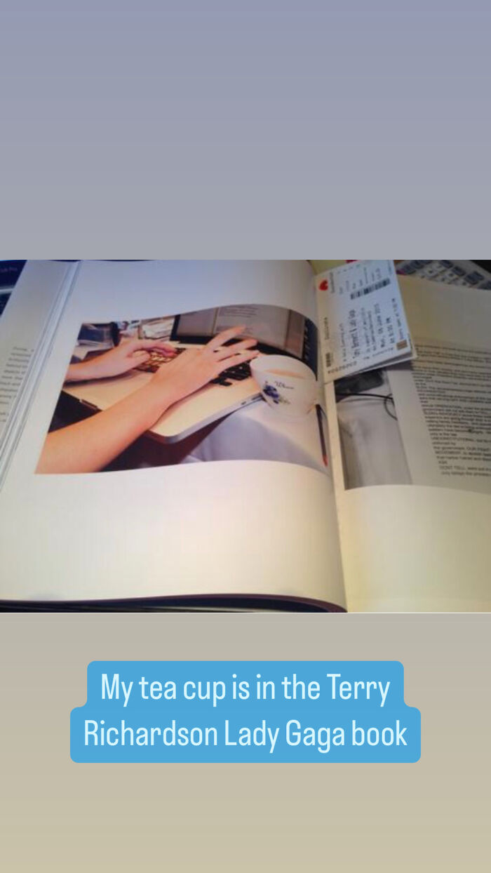 Lady Gaga Sips Out Of The Tea Cup I Made Lady Gaga Sips Out Of The Tea Cup I Made