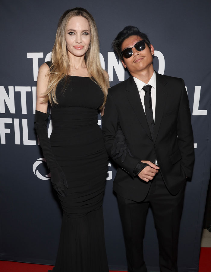Angelina Jolie’s Son Pax Reveals Forehead Scars On First Red Carpet Since Horror Crash