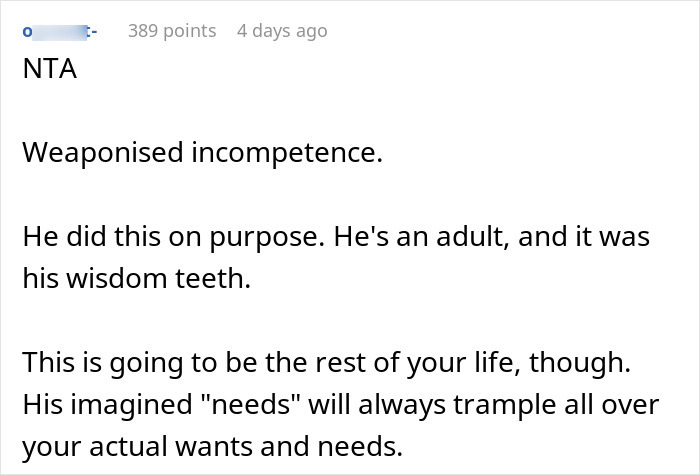 Woman Chooses Greece Vacation Over Helping Husband After Wisdom Teeth Removal, Family Livid Woman Chooses Greece Vacation Over Helping Husband After Wisdom Teeth Removal, Family Livid