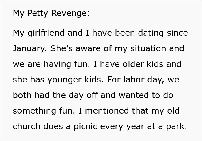 “Just Watched And Laughed”: Man Takes Hot New GF To Church Event To Get Revenge On Ex-Wife “Just Watched And Laughed”: Man Takes Hot New GF To Church Event To Get Revenge On Ex-Wife