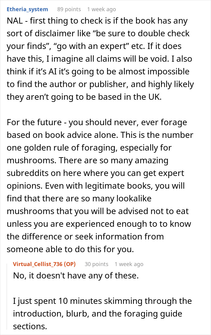 “My Entire Family Was In Hospital”: Family Finds Out Mushroom Book Was AI-Generated “My Entire Family Was In Hospital”: Family Finds Out Mushroom Book Was AI-Generated