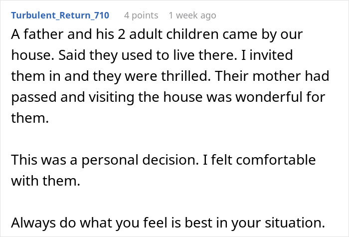 Ex-Homeowners Show Up To See Former House, Get A Reality Check When Woman Doesn&#8217;t Let Them In