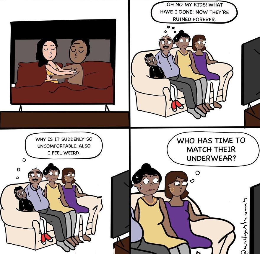 Uncle Subbu: 31 Comics That Perfectly Capture The Funny Side Of Family Life Uncle Subbu: 31 Comics That Perfectly Capture The Funny Side Of Family Life