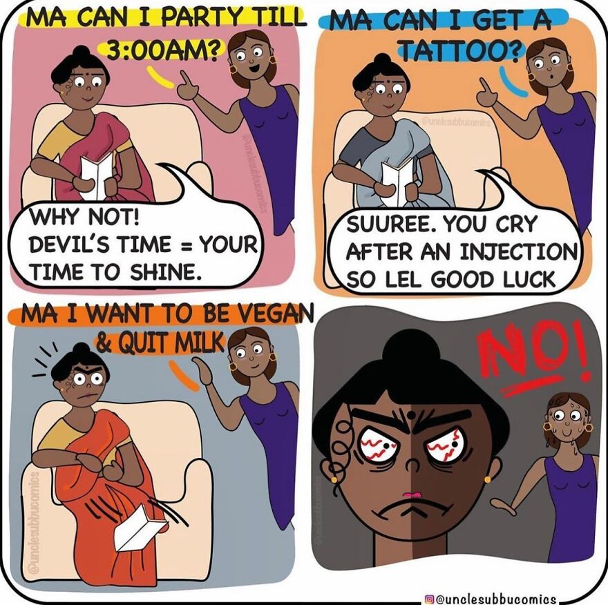 Uncle Subbu: 31 Comics That Perfectly Capture The Funny Side Of Family Life Uncle Subbu: 31 Comics That Perfectly Capture The Funny Side Of Family Life