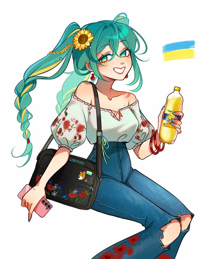 Brazilian Miku Sparks Global Creativity: Artists Reimagine Hatsune Miku In Their Own Styles (30 Pics)