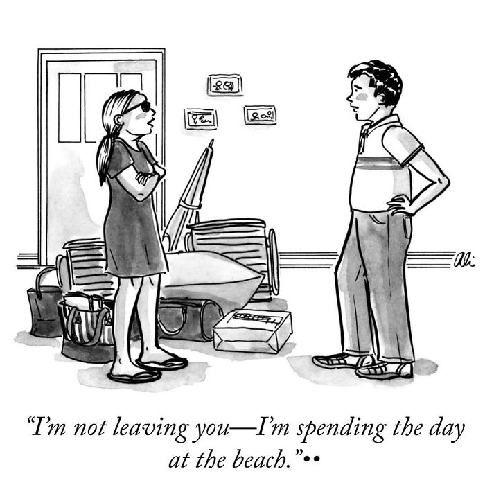 39 Clever And Witty One-Panel Comics By New Yorker Cartoonist Ali Solomon (New Pics)
