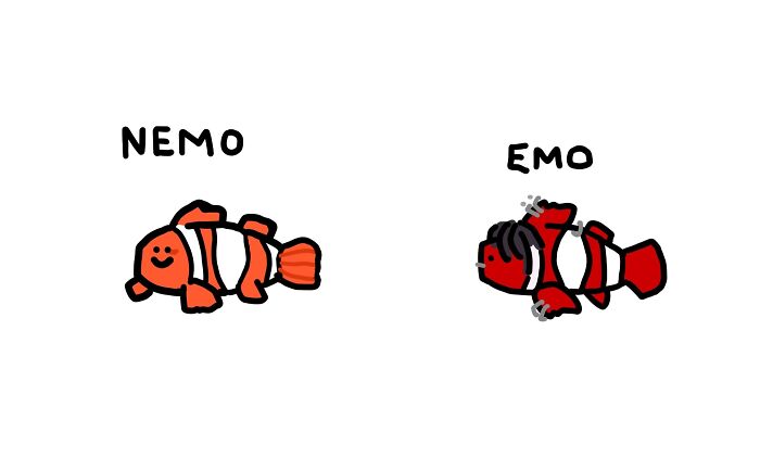 22 Illustrations Highlighting The Funny Differences Between Words That I Created