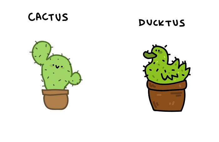 22 Illustrations Highlighting The Funny Differences Between Words That I Created