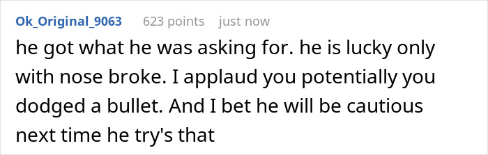 Guy Scares Woman By Following Her Around Store, She Breaks His Nose When He Gets Too Close Guy Scares Woman By Following Her Around Store, She Breaks His Nose When He Gets Too Close