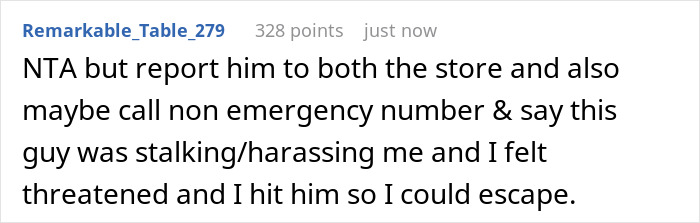 Guy Scares Woman By Following Her Around Store, She Breaks His Nose When He Gets Too Close Guy Scares Woman By Following Her Around Store, She Breaks His Nose When He Gets Too Close