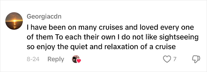 “No One Is Telling You The Truth”: Woman Shares Why No One Should Go On Cruises “No One Is Telling You The Truth”: Woman Shares Why No One Should Go On Cruises