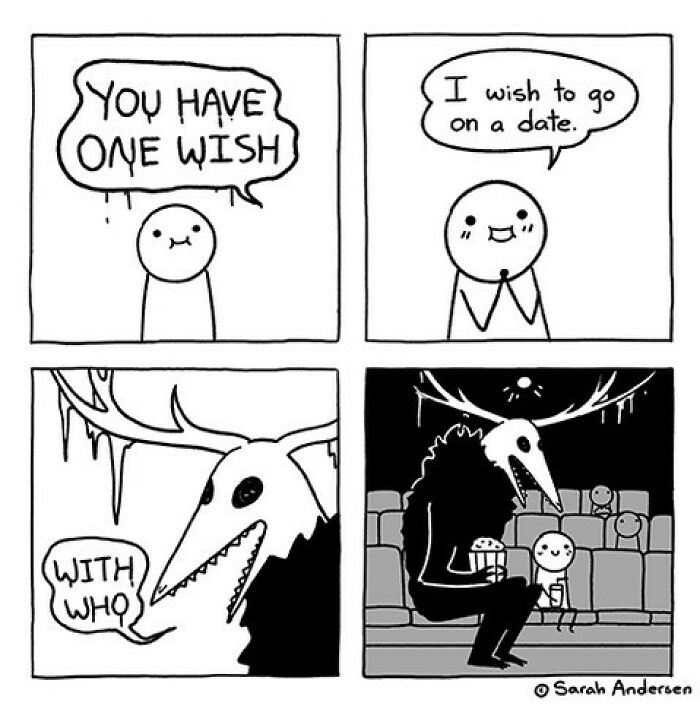 26 Of The Newest Comics About Life As An Introvert By Sarah Andersen