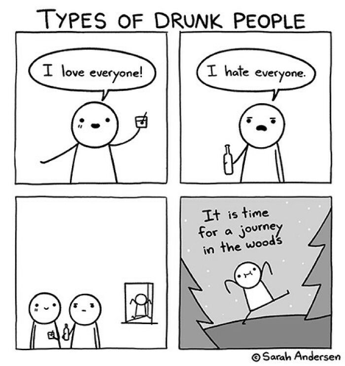 26 Of The Newest Comics About Life As An Introvert By Sarah Andersen