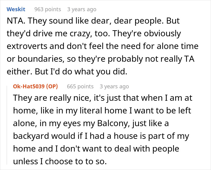 Woman’s Effort To Create Privacy On Balcony Sparks Outrage From Very Social Neighbors Woman’s Effort To Create Privacy On Balcony Sparks Outrage From Very Social Neighbors