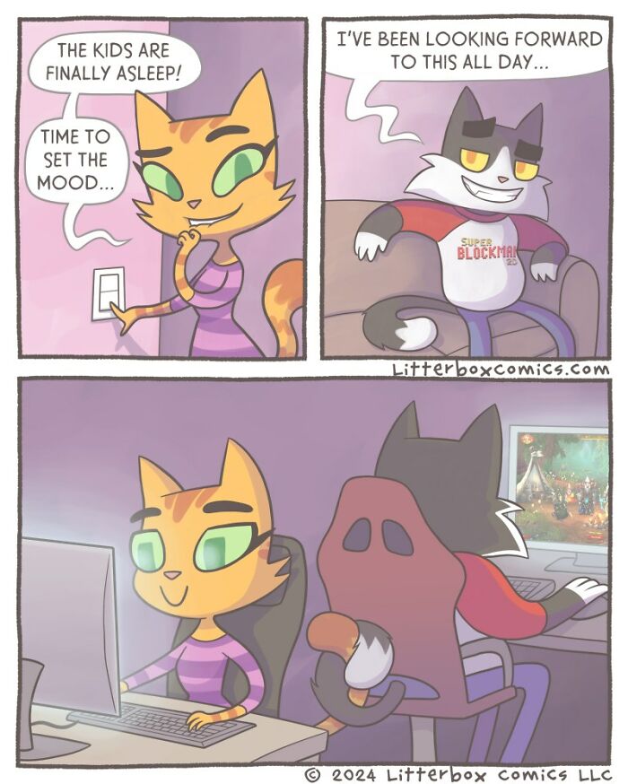 Capturing The Chaos Of Family Life In My Latest Cat Comics (20 New Pics) Capturing The Chaos Of Family Life In My Latest Cat Comics (20 New Pics)