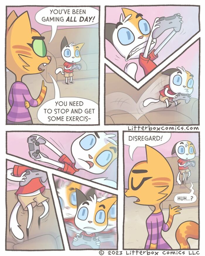 Capturing The Chaos Of Family Life In My Latest Cat Comics (20 New Pics) Capturing The Chaos Of Family Life In My Latest Cat Comics (20 New Pics)