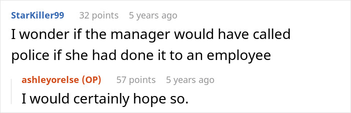 “I Don’t Work Here, Lady”: Karen Wrongly Assumes Customer Is An Employee, Physically Hurts Her “I Don’t Work Here, Lady”: Karen Wrongly Assumes Customer Is An Employee, Physically Hurts Her