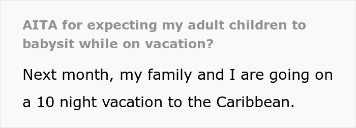 Daughter’s Vacation Trauma Comes Back To Haunt Her As Holiday Looms, Parent Turns A Blind Eye Daughter’s Vacation Trauma Comes Back To Haunt Her As Holiday Looms, Parent Turns A Blind Eye