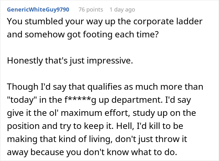 Overconfident Guy Lies His Way Into A High-Paying VP Role, Realizes He’s Screwed Overconfident Guy Lies His Way Into A High-Paying VP Role, Realizes He’s Screwed