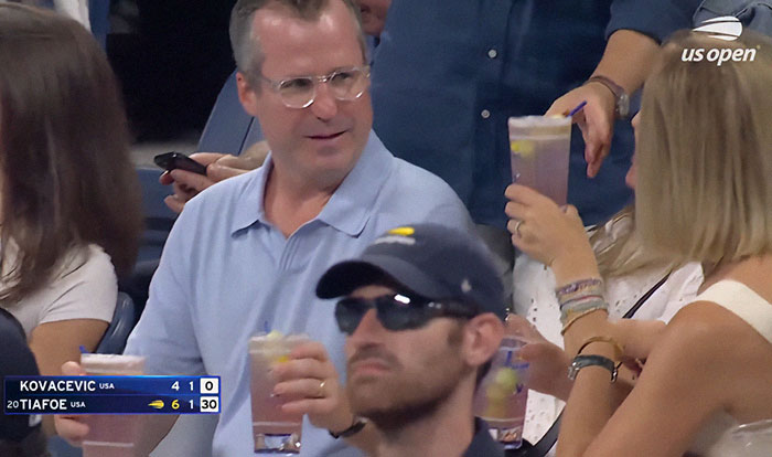“Next Level Friend-Zoning”: US Open Captures Moment Date Appears To Go Wrong “Next Level Friend-Zoning”: US Open Captures Moment Date Appears To Go Wrong