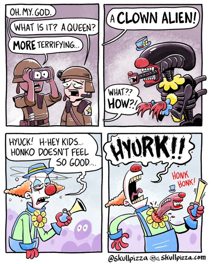 This Artist Turns Spooky Inspirations Into 27 Funny Comics (New Pics) This Artist Turns Spooky Inspirations Into 27 Funny Comics (New Pics)