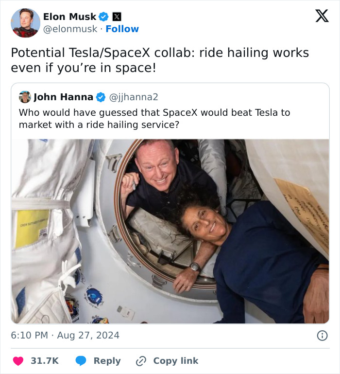 Elon Musk’s SpaceX Will Rescue Astronauts Trapped On International Space Station Elon Musk’s SpaceX Will Rescue Astronauts Trapped On International Space Station