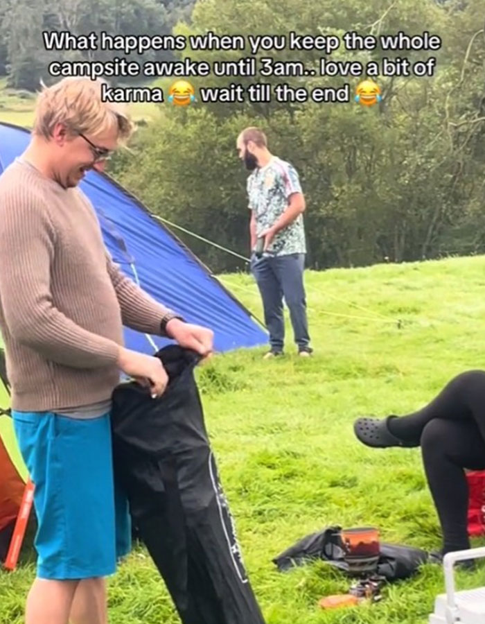 Rowdy Campers At Family Campsite Face Revenge From Neighbors After Partying Until 3AM Rowdy Campers At Family Campsite Face Revenge From Neighbors After Partying Until 3AM