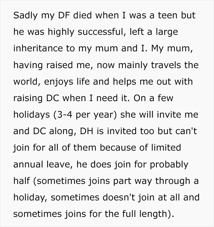 Wife’s Feels Husband’s Not-So-Well-to-do Parents Aren’t Able To Keep Up With Her Rich Mom Wife’s Feels Husband’s Not-So-Well-to-do Parents Aren’t Able To Keep Up With Her Rich Mom