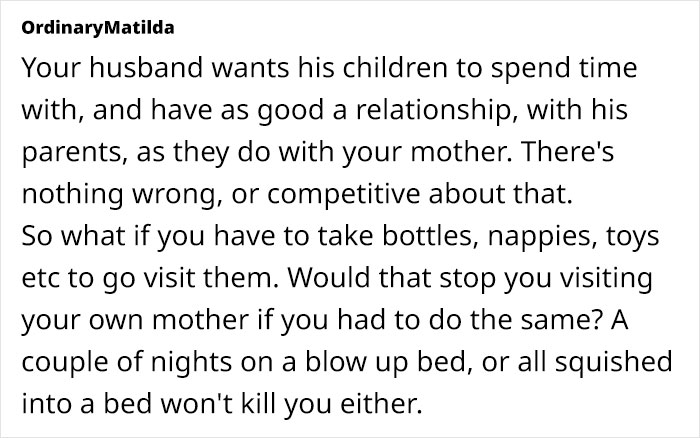 Wife’s Feels Husband’s Not-So-Well-to-do Parents Aren’t Able To Keep Up With Her Rich Mom Wife’s Feels Husband’s Not-So-Well-to-do Parents Aren’t Able To Keep Up With Her Rich Mom