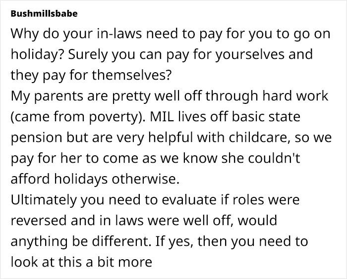 Wife’s Feels Husband’s Not-So-Well-to-do Parents Aren’t Able To Keep Up With Her Rich Mom Wife’s Feels Husband’s Not-So-Well-to-do Parents Aren’t Able To Keep Up With Her Rich Mom
