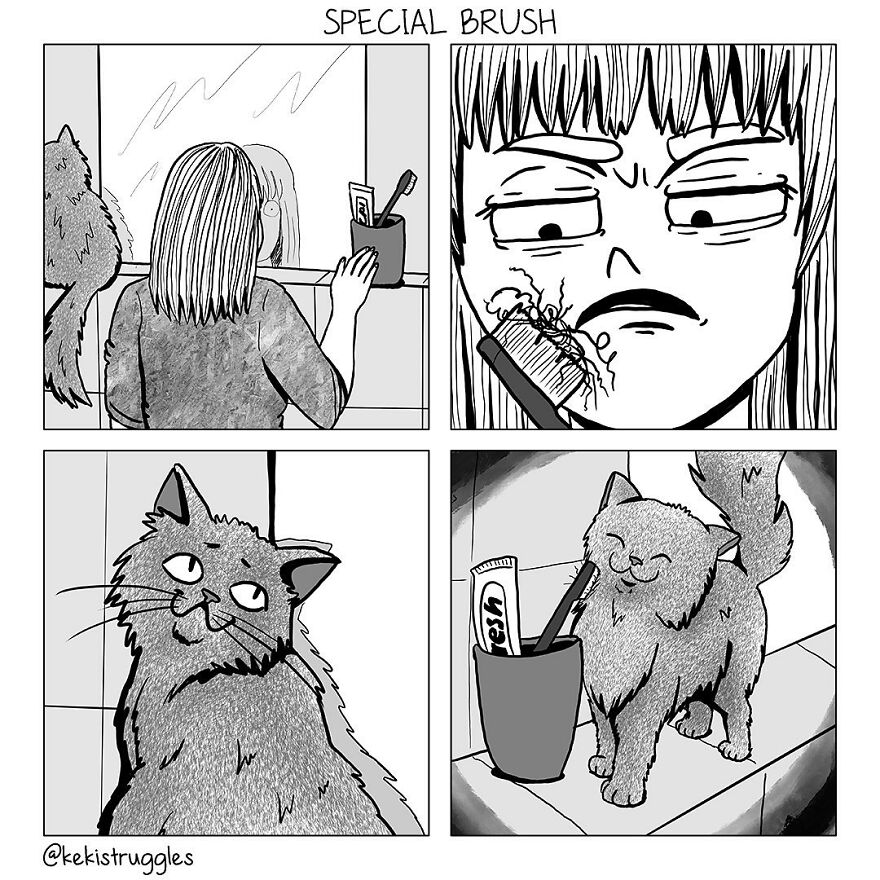 Life And Everyday Struggles: 27 Comics By Keki Struggles Life And Everyday Struggles: 27 Comics By Keki Struggles