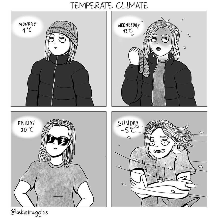 Life And Everyday Struggles: 27 Comics By Keki Struggles Life And Everyday Struggles: 27 Comics By Keki Struggles