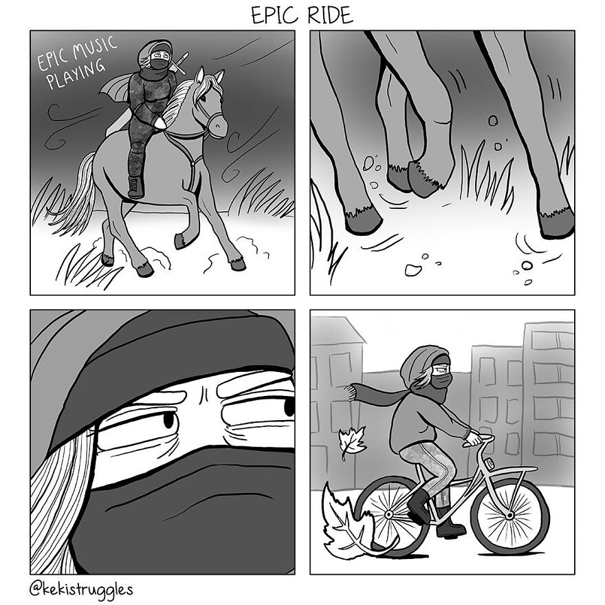 Life And Everyday Struggles: 27 Comics By Keki Struggles Life And Everyday Struggles: 27 Comics By Keki Struggles