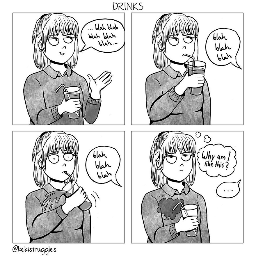 Life And Everyday Struggles: 27 Comics By Keki Struggles Life And Everyday Struggles: 27 Comics By Keki Struggles