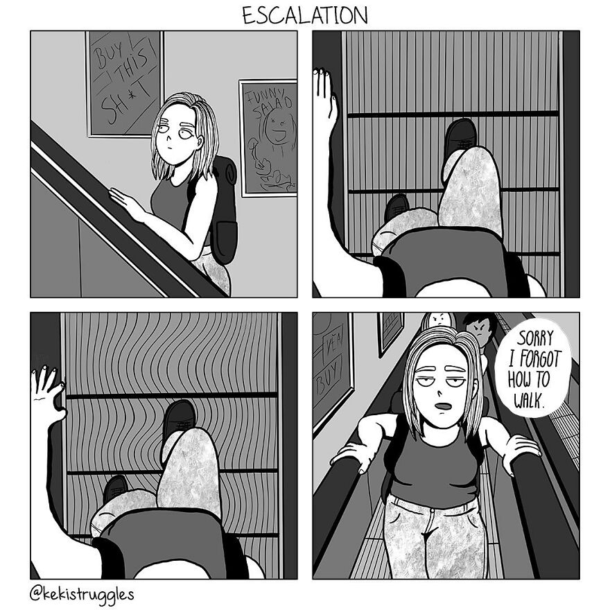 Life And Everyday Struggles: 27 Comics By Keki Struggles Life And Everyday Struggles: 27 Comics By Keki Struggles