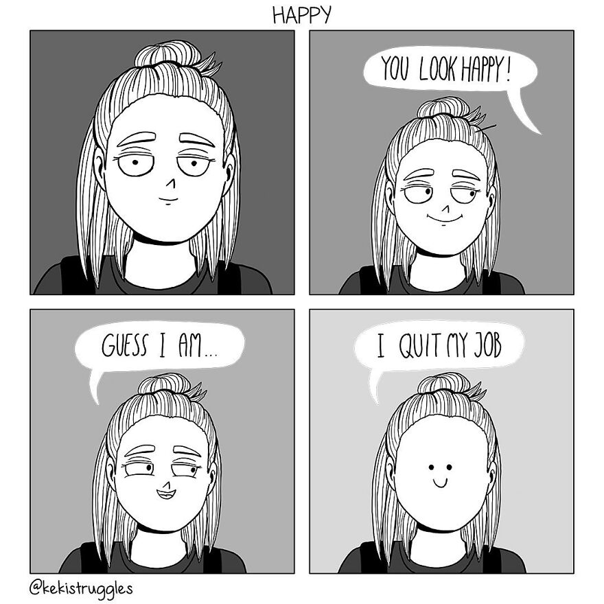 Life And Everyday Struggles: 27 Comics By Keki Struggles Life And Everyday Struggles: 27 Comics By Keki Struggles