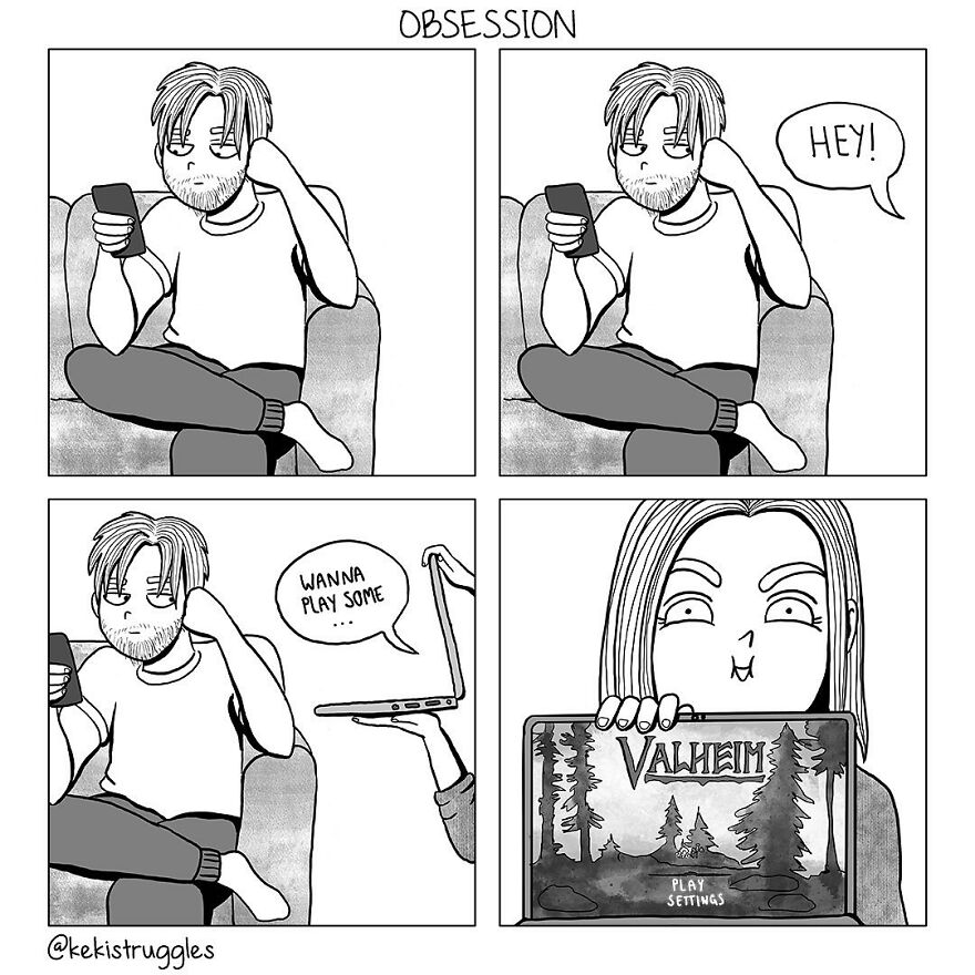 Life And Everyday Struggles: 27 Comics By Keki Struggles Life And Everyday Struggles: 27 Comics By Keki Struggles