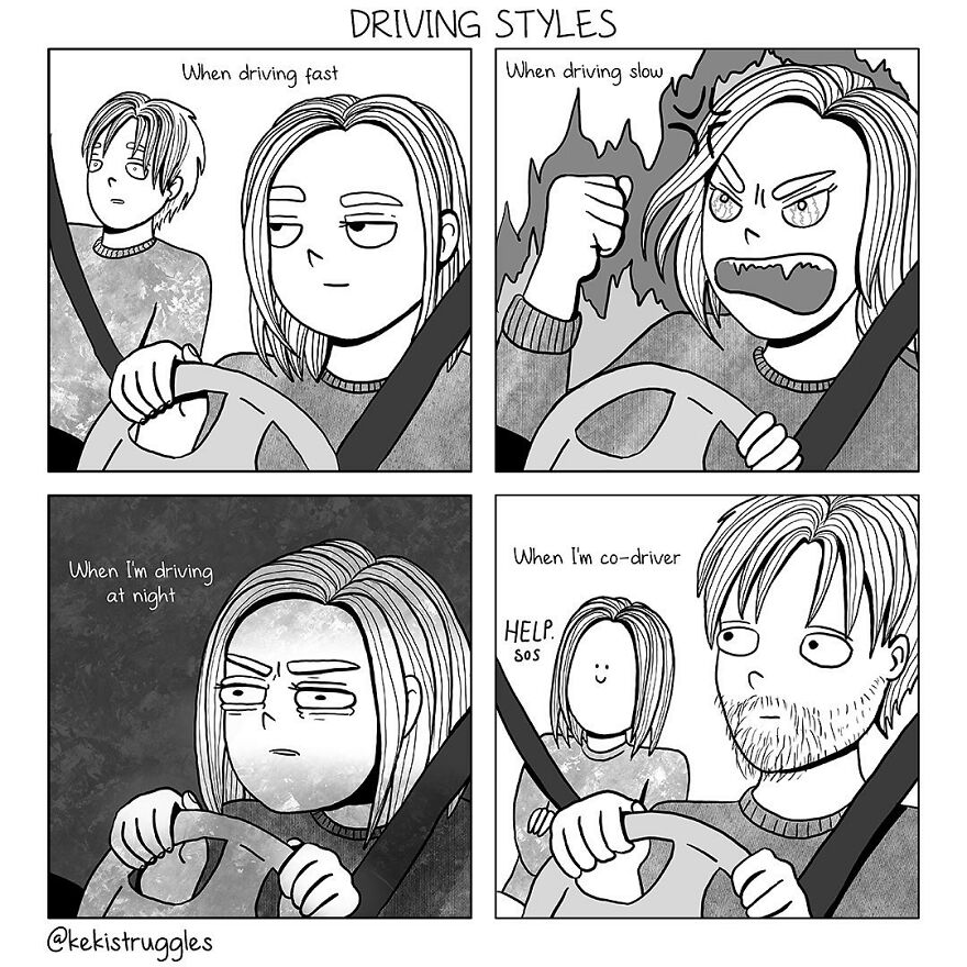 Life And Everyday Struggles: 27 Comics By Keki Struggles Life And Everyday Struggles: 27 Comics By Keki Struggles