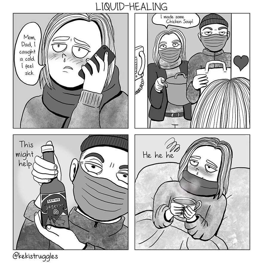 Life And Everyday Struggles: 27 Comics By Keki Struggles Life And Everyday Struggles: 27 Comics By Keki Struggles