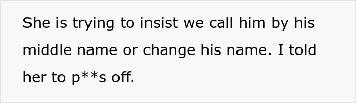 SIL Steals Woman’s Favorite Baby Name, Is Livid When She Still Gives Her Baby The Same Name SIL Steals Woman’s Favorite Baby Name, Is Livid When She Still Gives Her Baby The Same Name