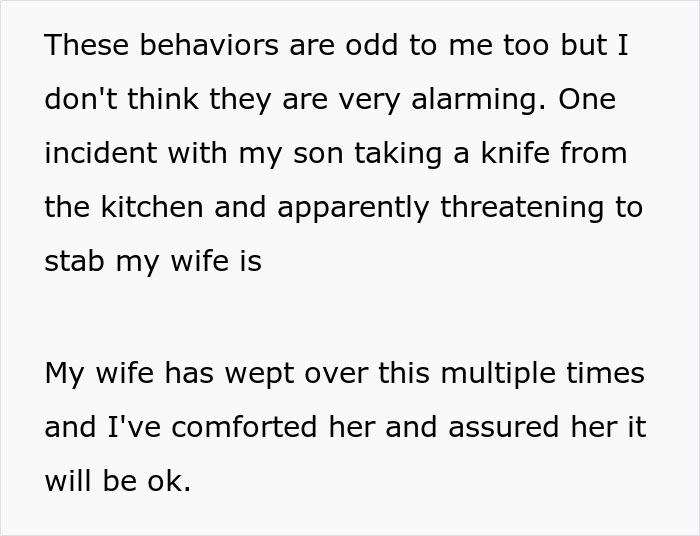 Man Screams At Wife After She Realizes His Secret Led To Their Kid&#8217;s Sociopathic Actions