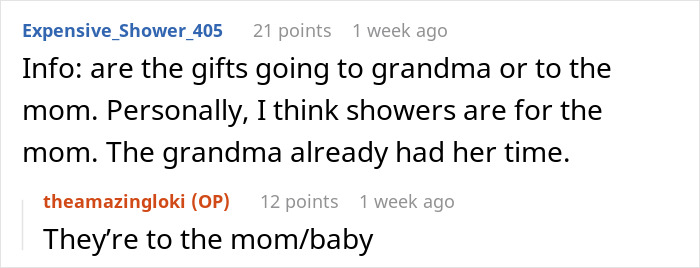 “I Feel Like I Am Right”: Woman Asks If She’s A Jerk To Boycott “Grandma Shower” At Work “I Feel Like I Am Right”: Woman Asks If She’s A Jerk To Boycott “Grandma Shower” At Work