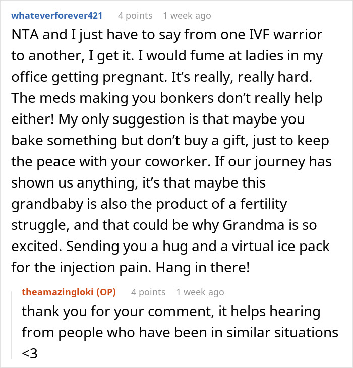 “I Feel Like I Am Right”: Woman Asks If She’s A Jerk To Boycott “Grandma Shower” At Work “I Feel Like I Am Right”: Woman Asks If She’s A Jerk To Boycott “Grandma Shower” At Work