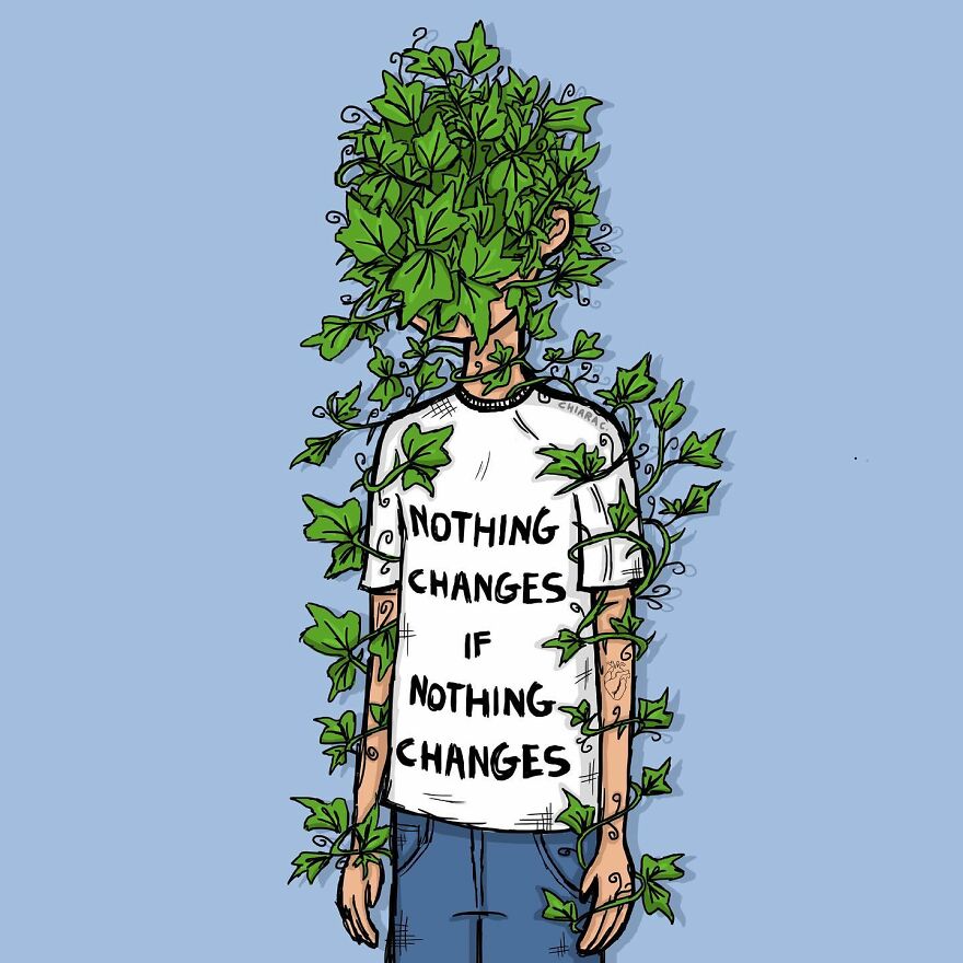 15 Ironic Illustrations About Modern Society Struggles By This Artist (New Pics) 15 Ironic Illustrations About Modern Society Struggles By This Artist (New Pics)