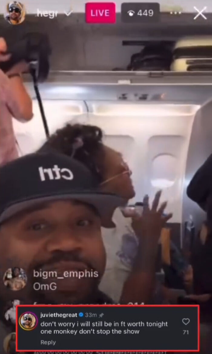 “F— American Airlines”: Rapper Juvenile Storms Out Of Plane After Crew Bumps Him Down From First Class “F— American Airlines”: Rapper Juvenile Storms Out Of Plane After Crew Bumps Him Down From First Class