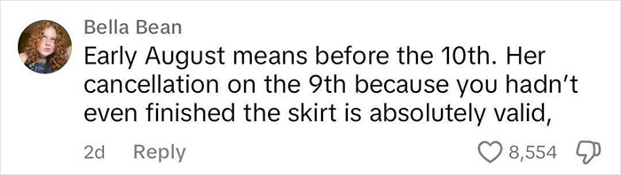 Bride’s Scam Claim Against Dress Designer Sparks Fierce Debate After Business Exposes Their Texts Bride’s Scam Claim Against Dress Designer Sparks Fierce Debate After Business Exposes Their Texts
